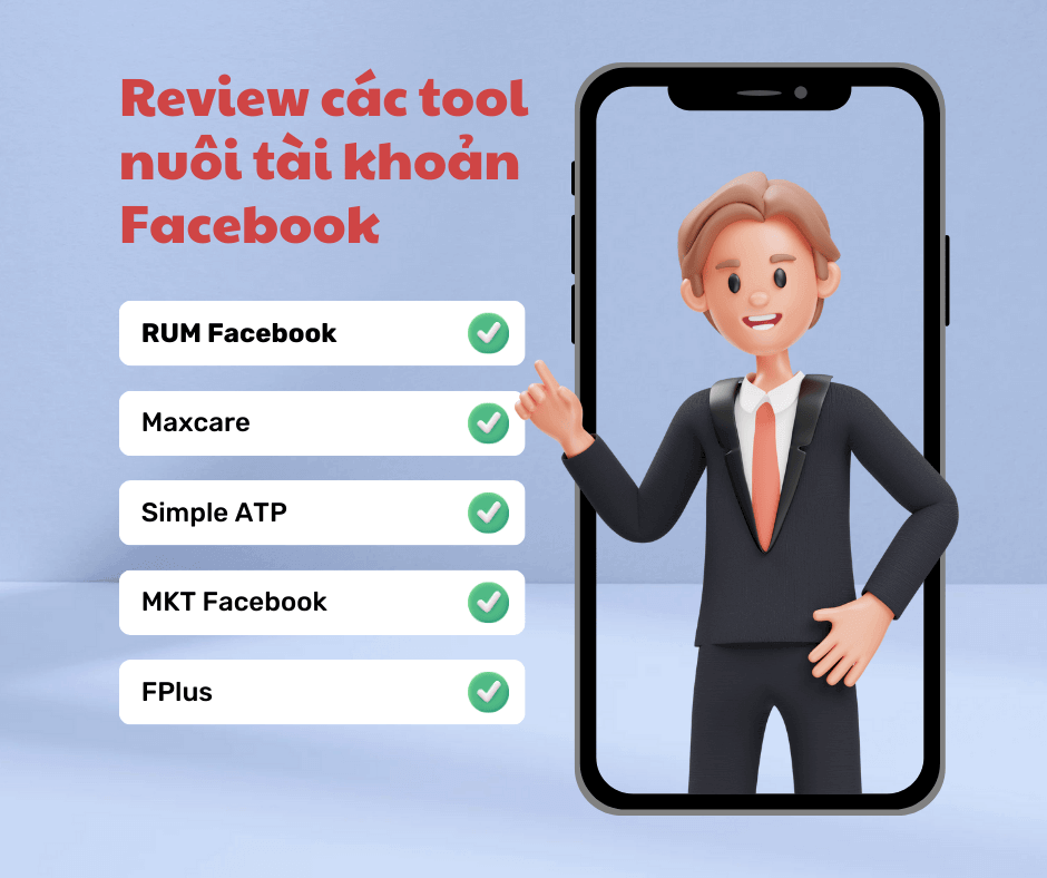 Review các tool nuôi tài khoản Facebook phổ biến